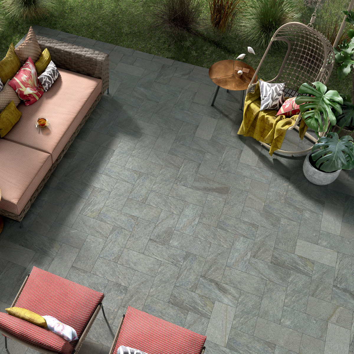 Dolomite GREY 20x40 Serie Outdoor Ceramica Valsecchia Piastrelle & Mosaici