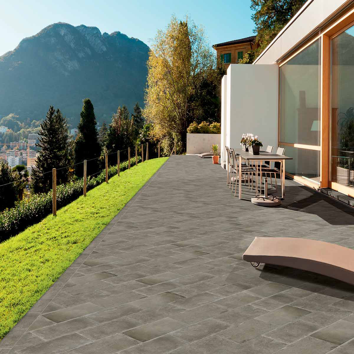 Mood CENERE 20x40 Serie Outdoor Ceramica Valsecchia Piastrelle & Mosaici